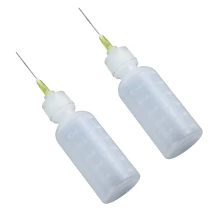 Duable High Quality Particular Flux Bottles With Needle Pine Perfume Tip Vent 2pcs 50mL Dropper Engine Oil Sol