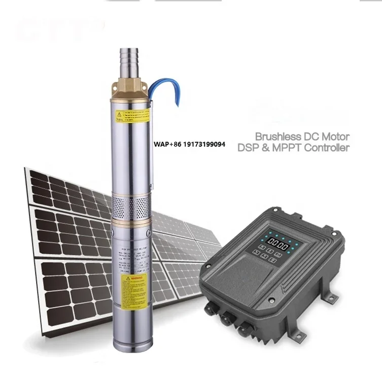 Competitive Price Solar Water Pumps for Irrigation / Solar Water Pump Agriculture System /12v 24V 4'' AC or DC Solar Water Pump