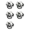【DIGITAL GADGET】5X 2PIN Earpiece Headset Mic For Radio Security Walkie Talkie High Quality Ear Hook Earbud Interphone For BAOFEN