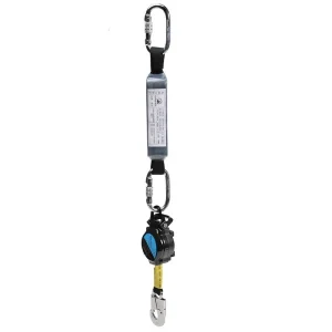 Secure Equipment High Strength Ppe Equipment Fall Arrestor Of Protection Fall Protection 10 Metre Retractable Safety Belt Type