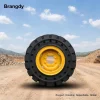 Excavator Tire DOT E4 Certified Nylon Bias Wheel Excavator Tire Solid Construction Machinery Tyre For Mine Port Heav