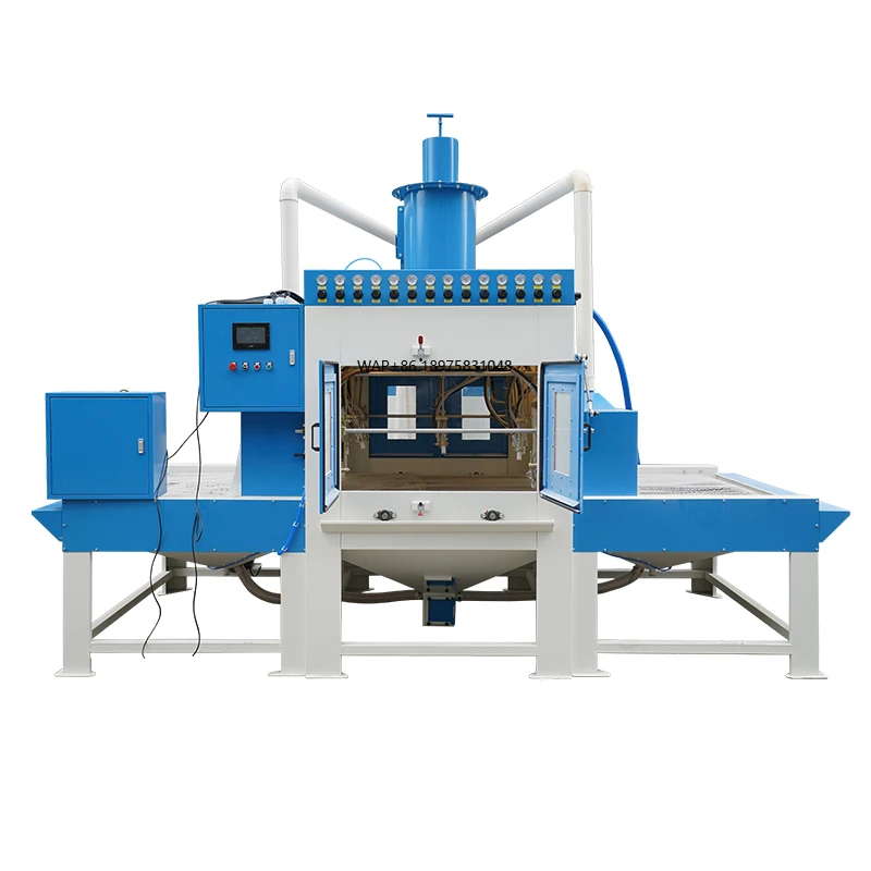 Continuous Conveyor Sandblasting Machine